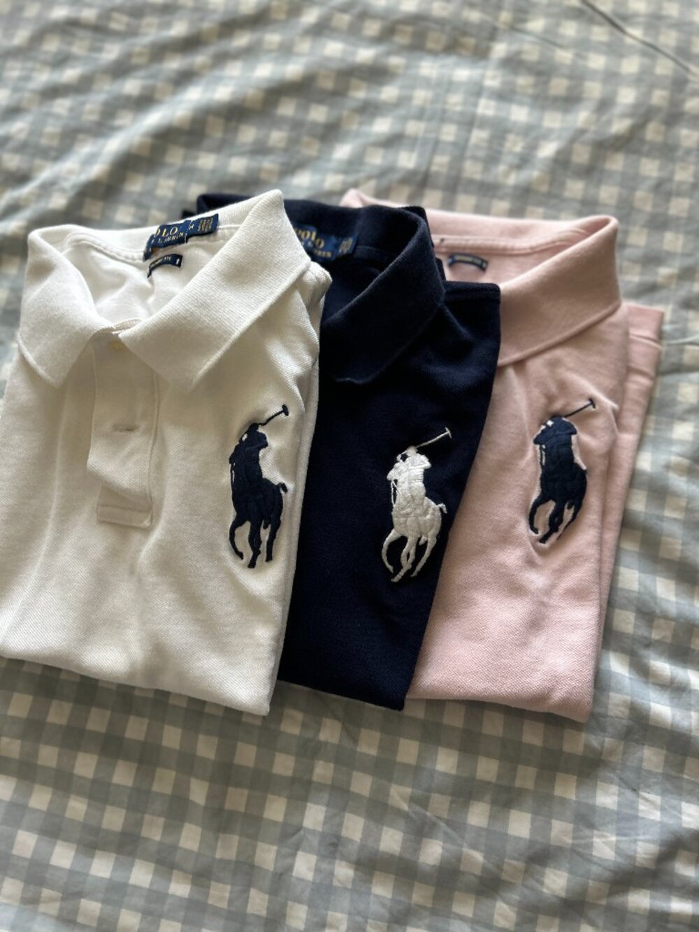 Polo Big Pony Women's Golf Shirts Size M